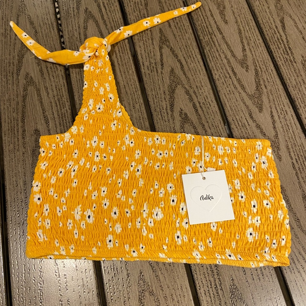 Adika Single Strap Crop Top NWT